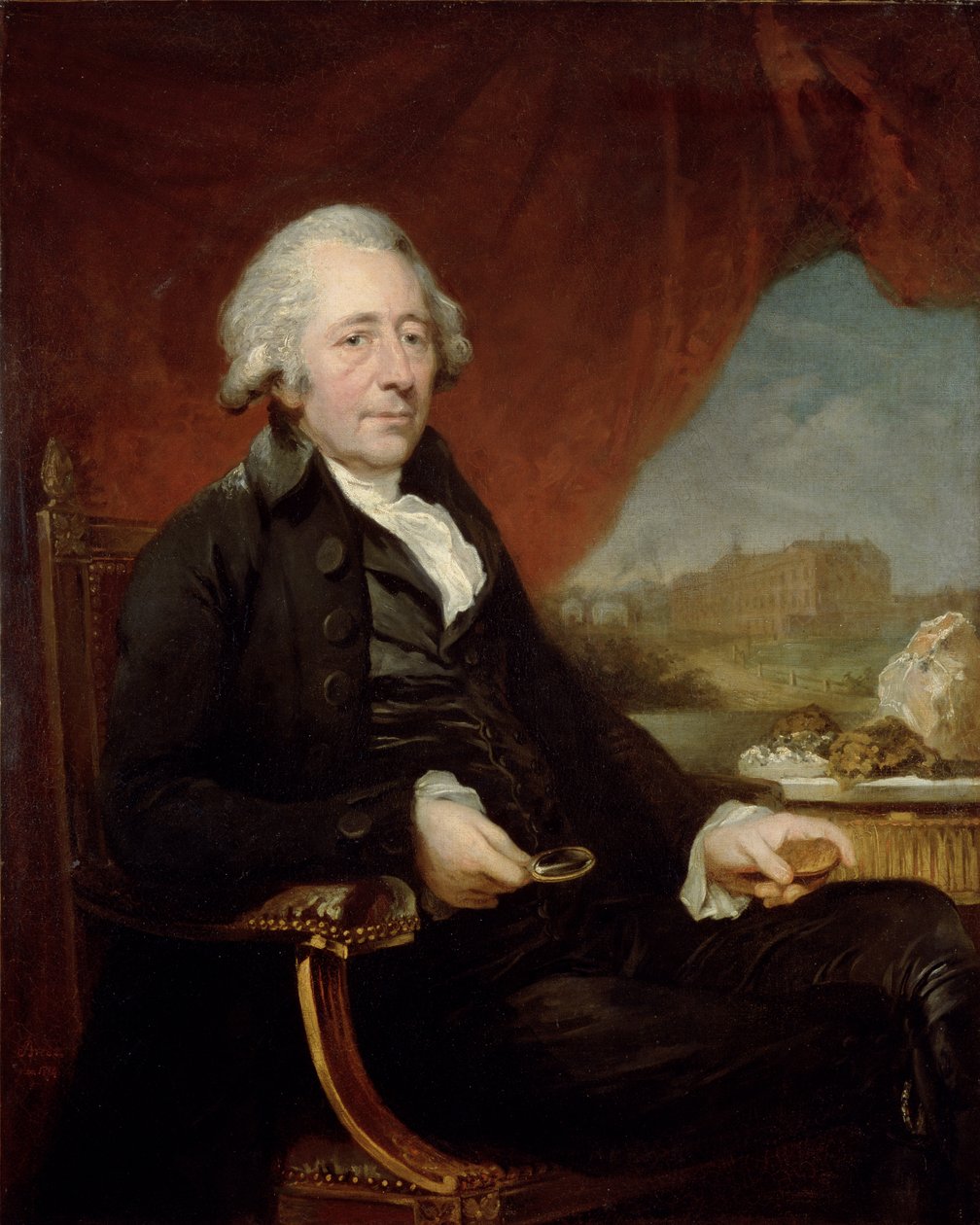 Portrett av Matthew Boulton, 1772 av Carl Frederick von Breda