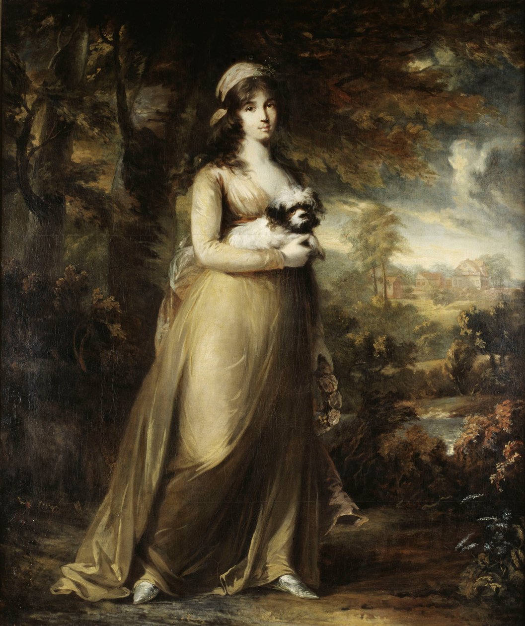 Portrett av Teresa Vandoni, 1797 av Carl Fredric von Breda