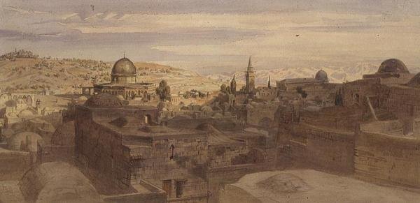Jerusalem av Carl Friedrich Heinrich Werner