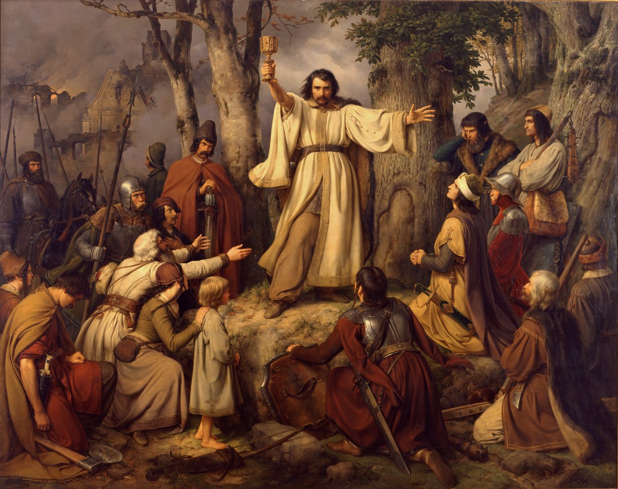 Hussittpreken av Carl Friedrich Lessing