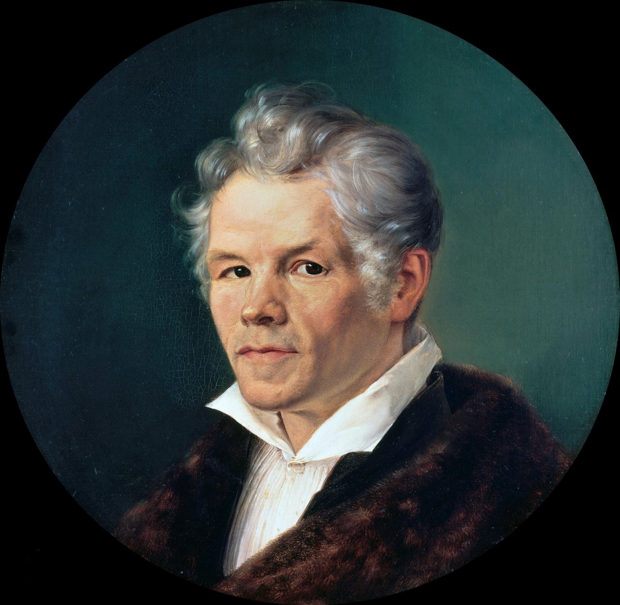 Portrett av Karl Friedrich Schinkel 1781-1841. av Carl Friedrich Ludwig Schmid