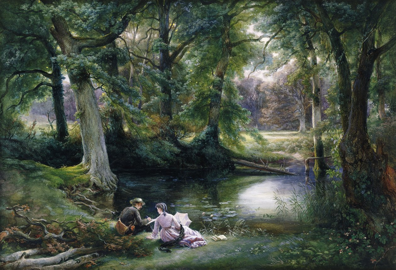 Kunsttimen, 1870 av Carl Friedrich Wilhelm Trautschold
