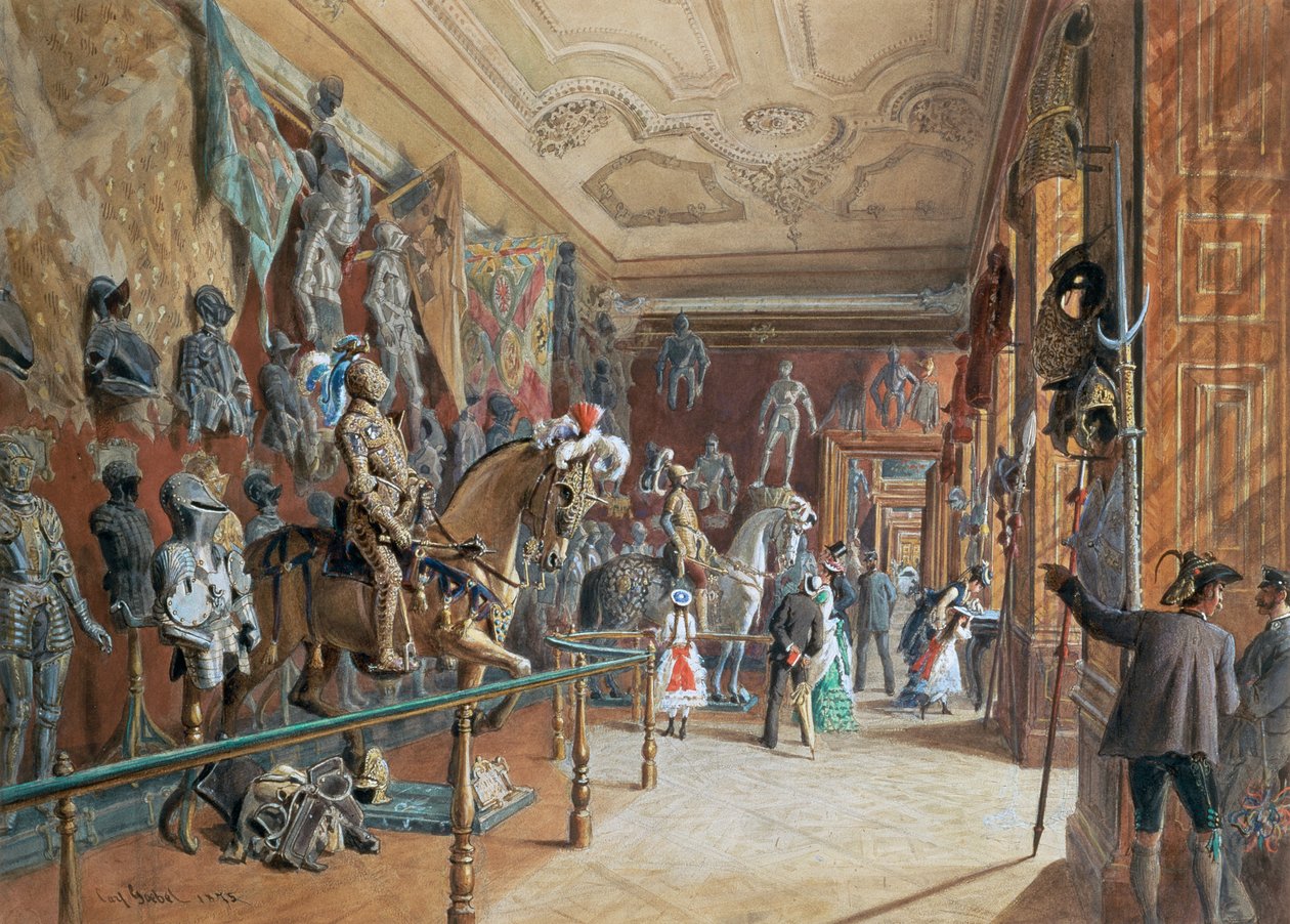 Armory III fra Ambras Collection av Carl Goebel d. J.