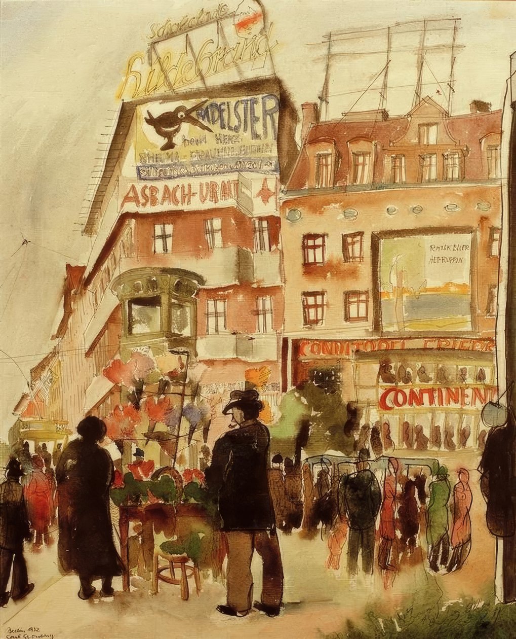 Berlin, Potsdamer Platz av Carl Grossberg