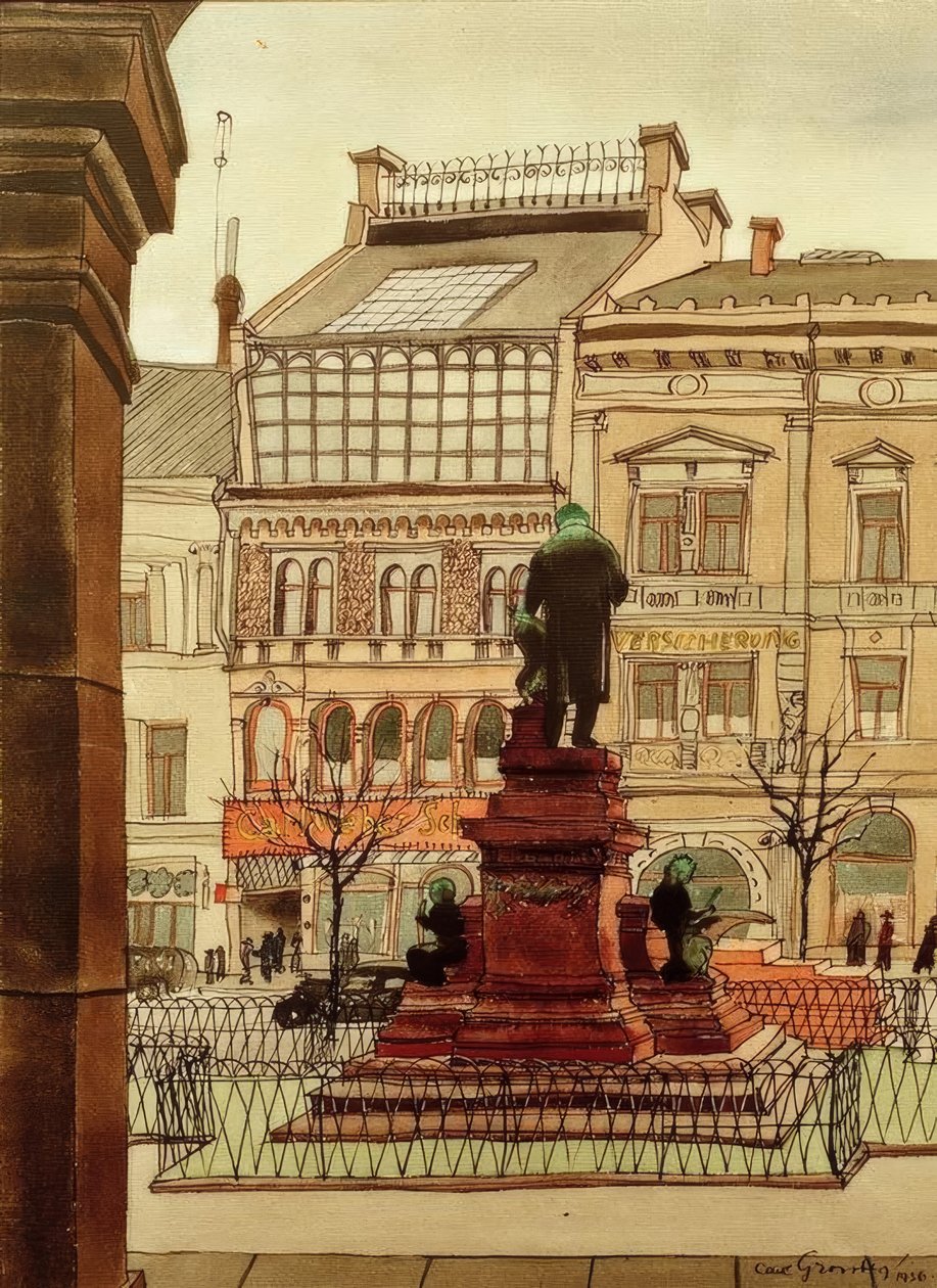 Hannover, Marschner-monumentet av Carl Grossberg