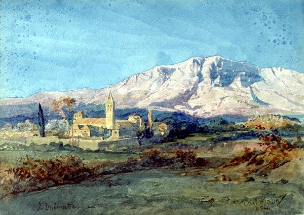 I Dalmatia av Carl Haag