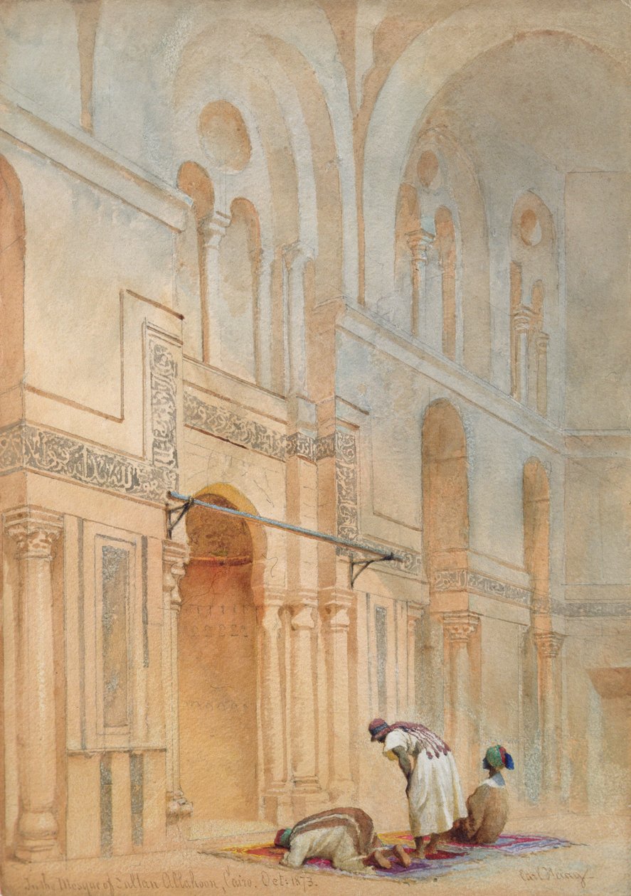 I moskeen til Sultan Allahoon, Kairo av Carl Haag