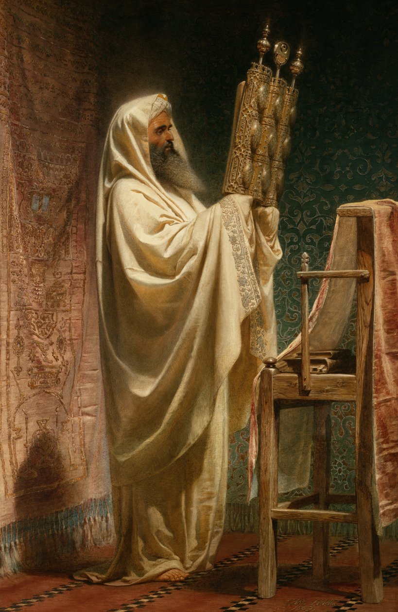 Kaheen Amran, 1869 (wc på papir) av Carl Haag