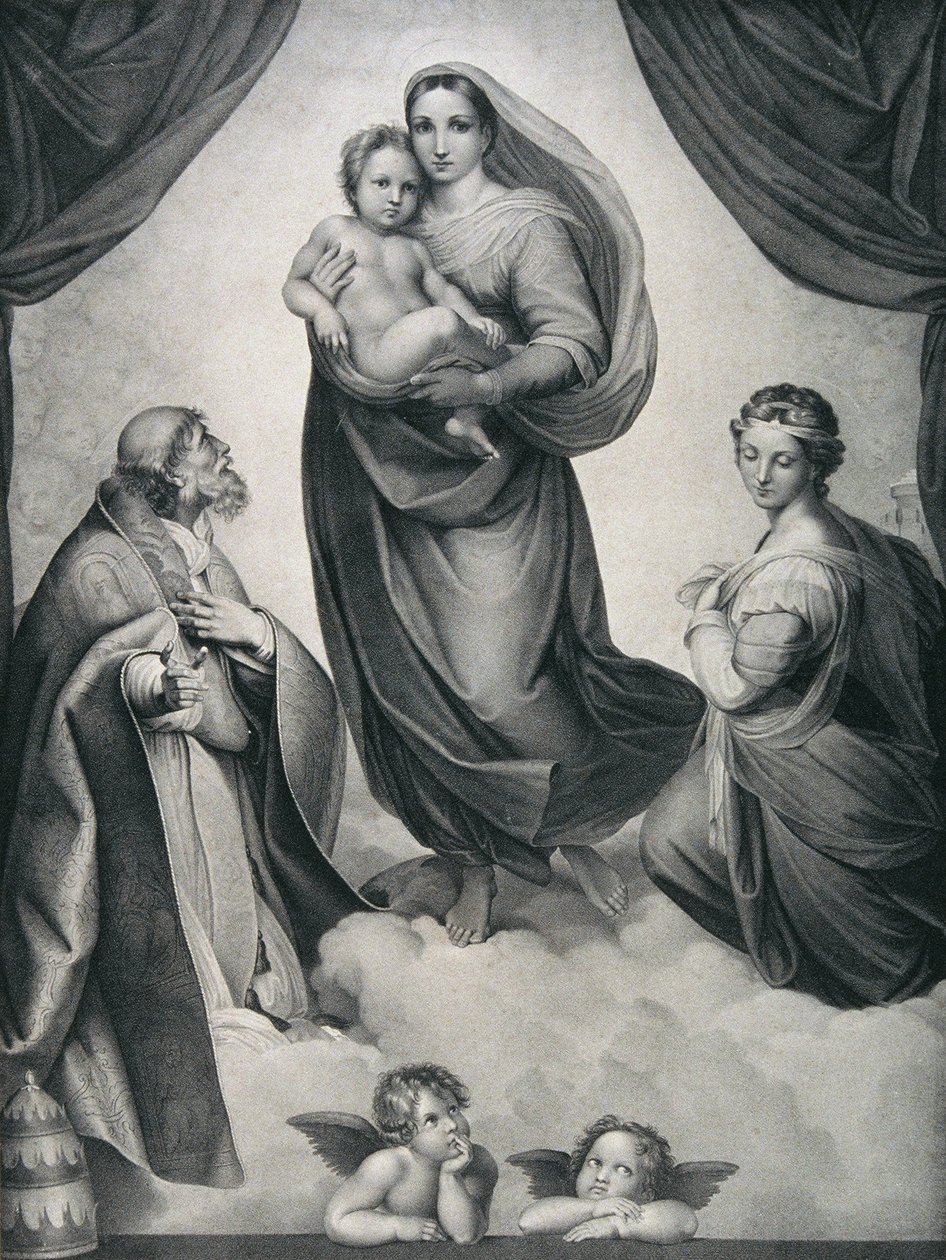 Den sixtinske madonna av Carl Heindel