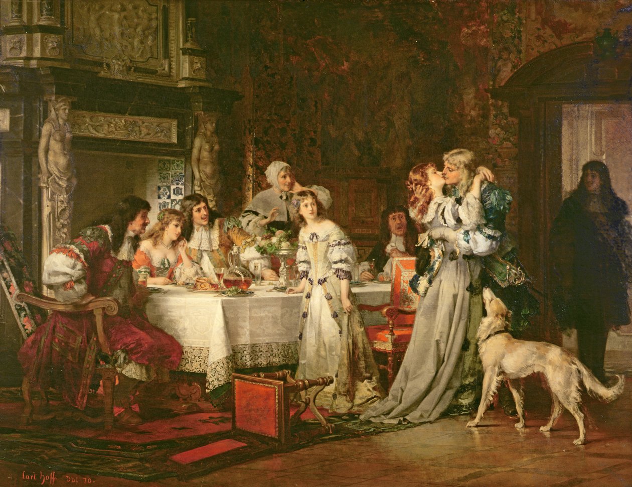 Tilbakekomsten, 1870 av Carl Heinrich Hoff