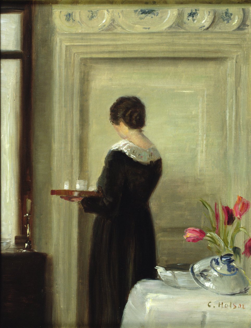 Ettermiddags te av Carl Holsoe