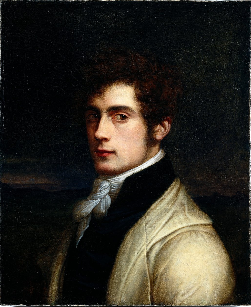 Selvportrett, 1819. av Carl Joseph Begas