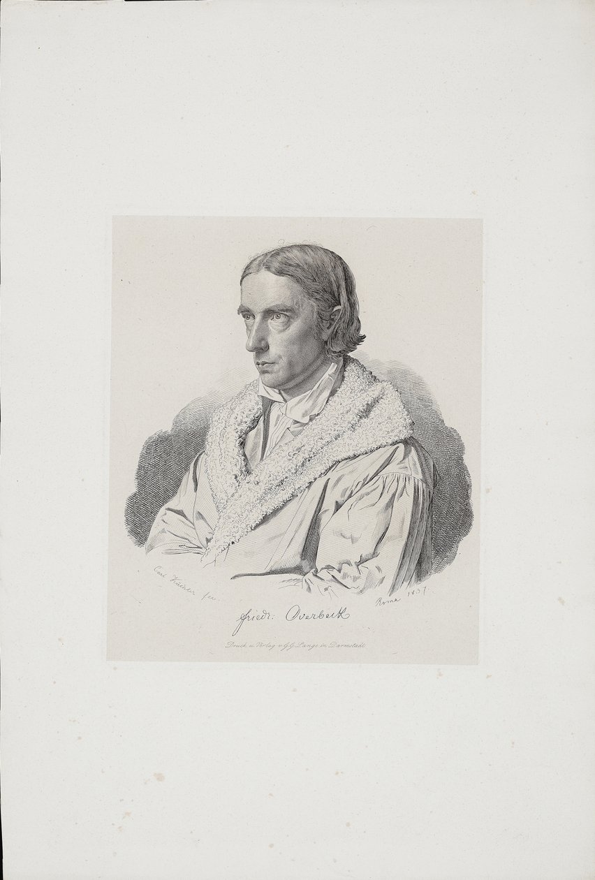 Johann Friedrich Overbeck 1789-1869, 1837 av Carl Küchler