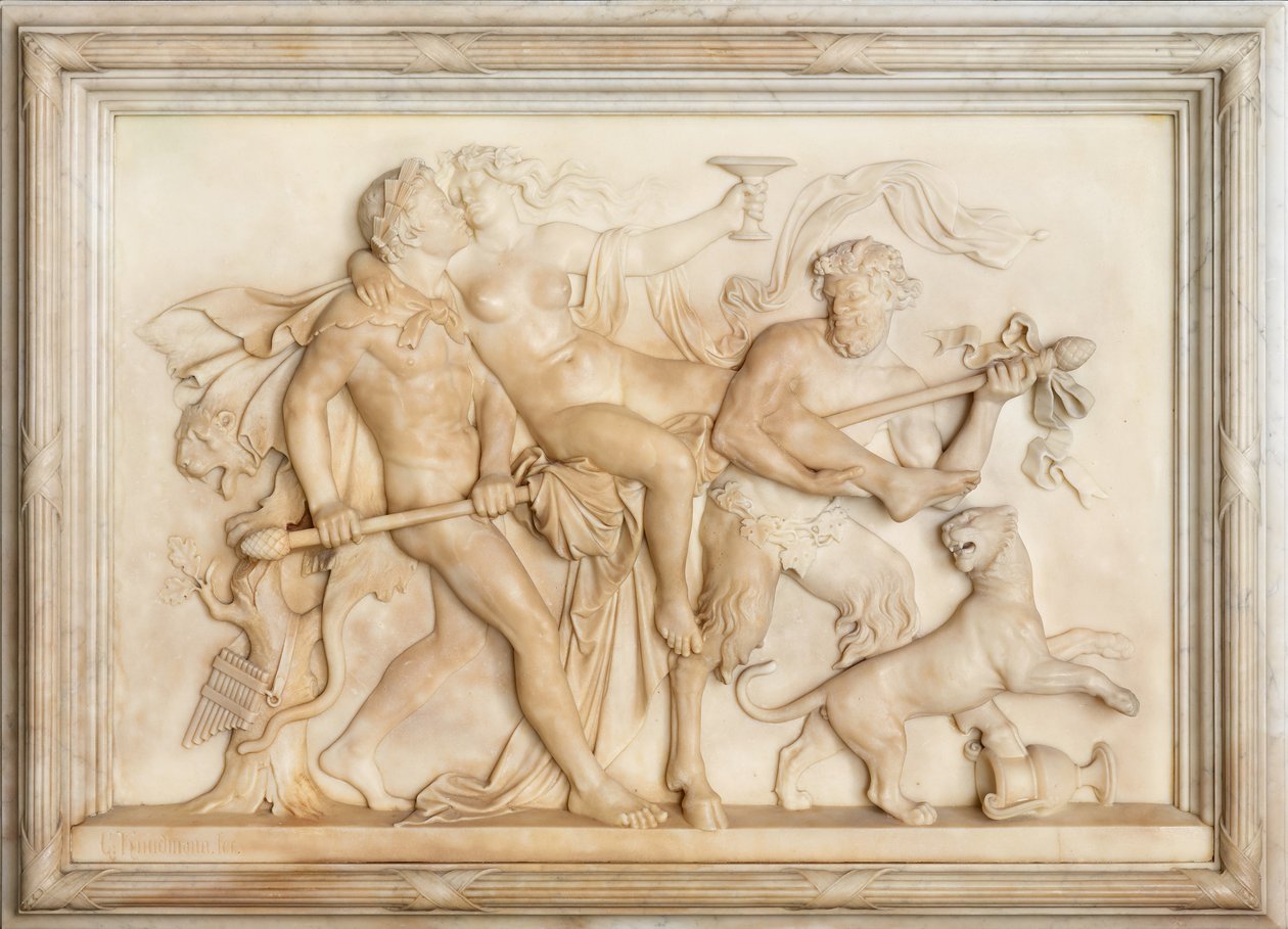 Bacchante-prosesjon av Carl Kundmann