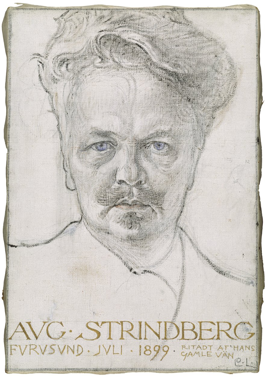 August Strindberg av Carl Larsson