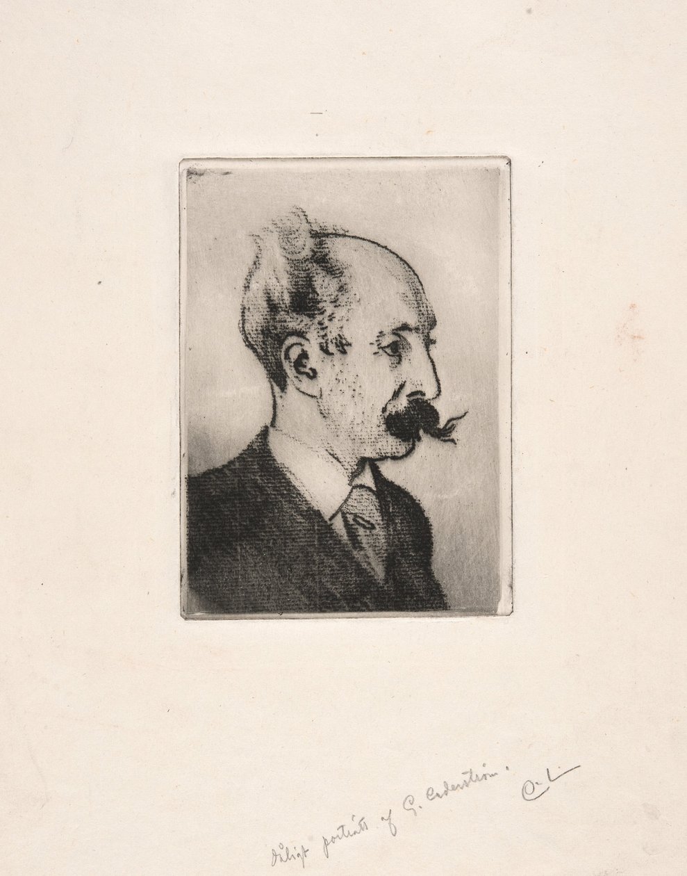 Baron Gustaf Cederström av Carl Larsson