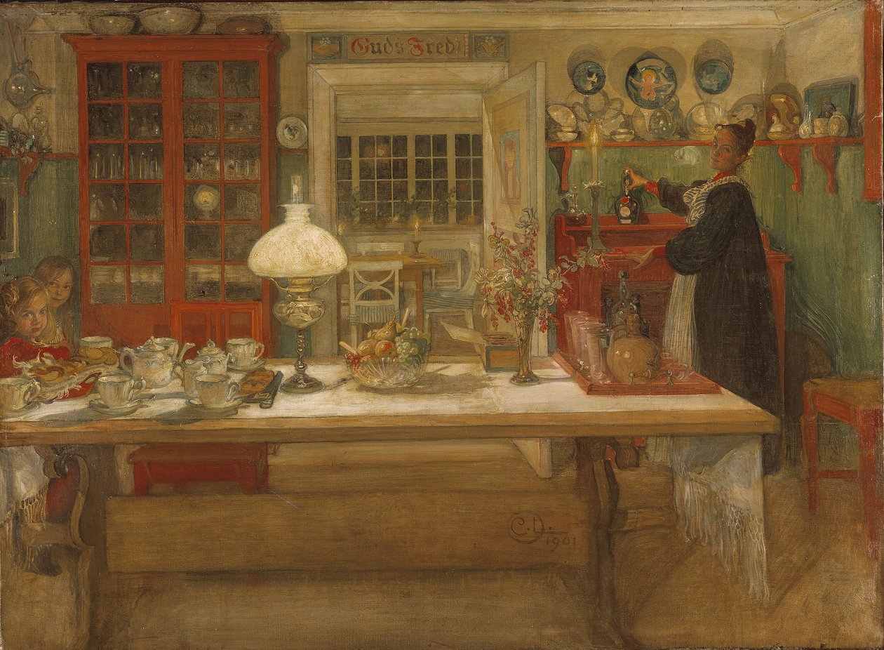 Gjør deg klar for et spill av Carl Larsson