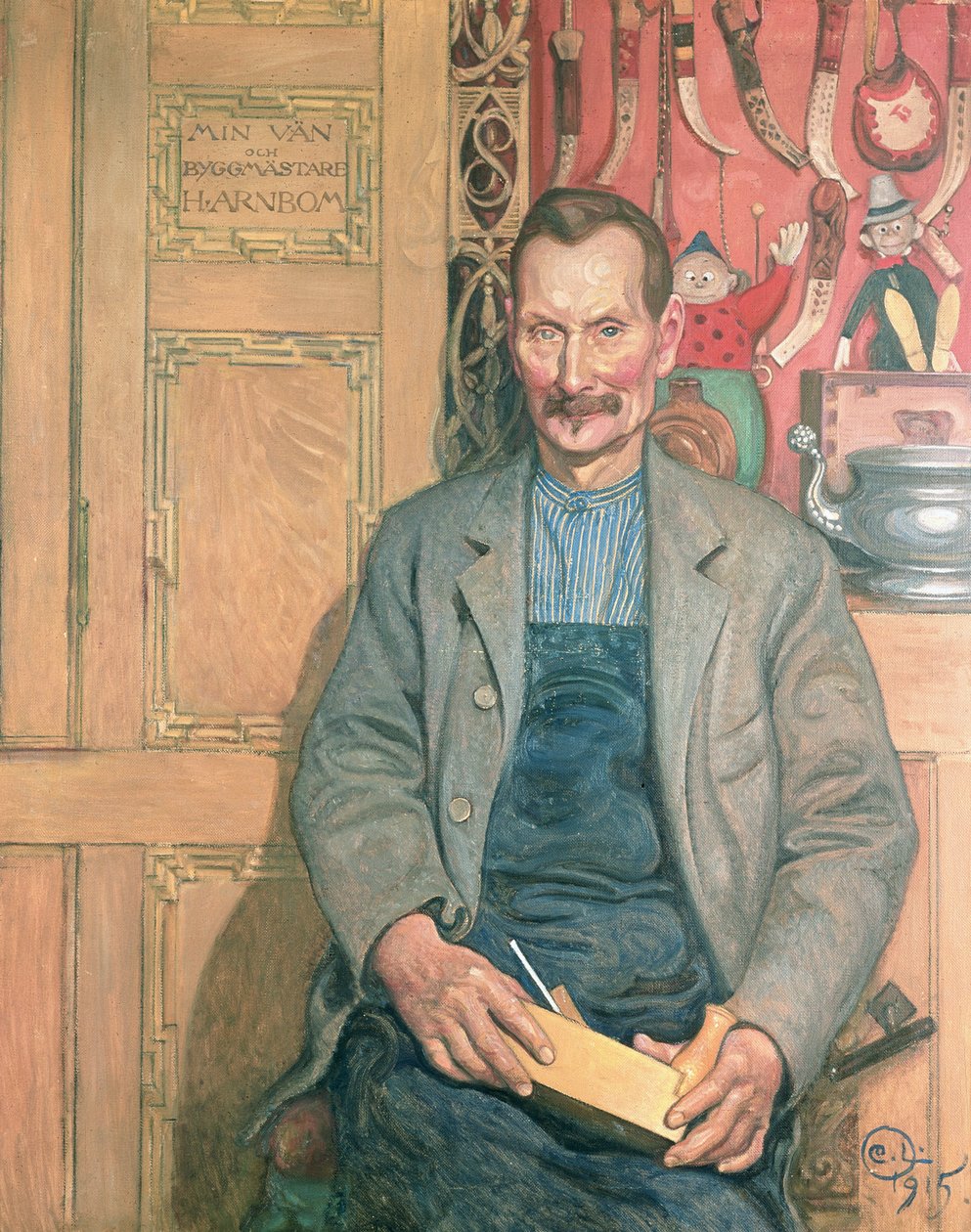 Hans Arnbom, Snekkeren av Carl Larsson