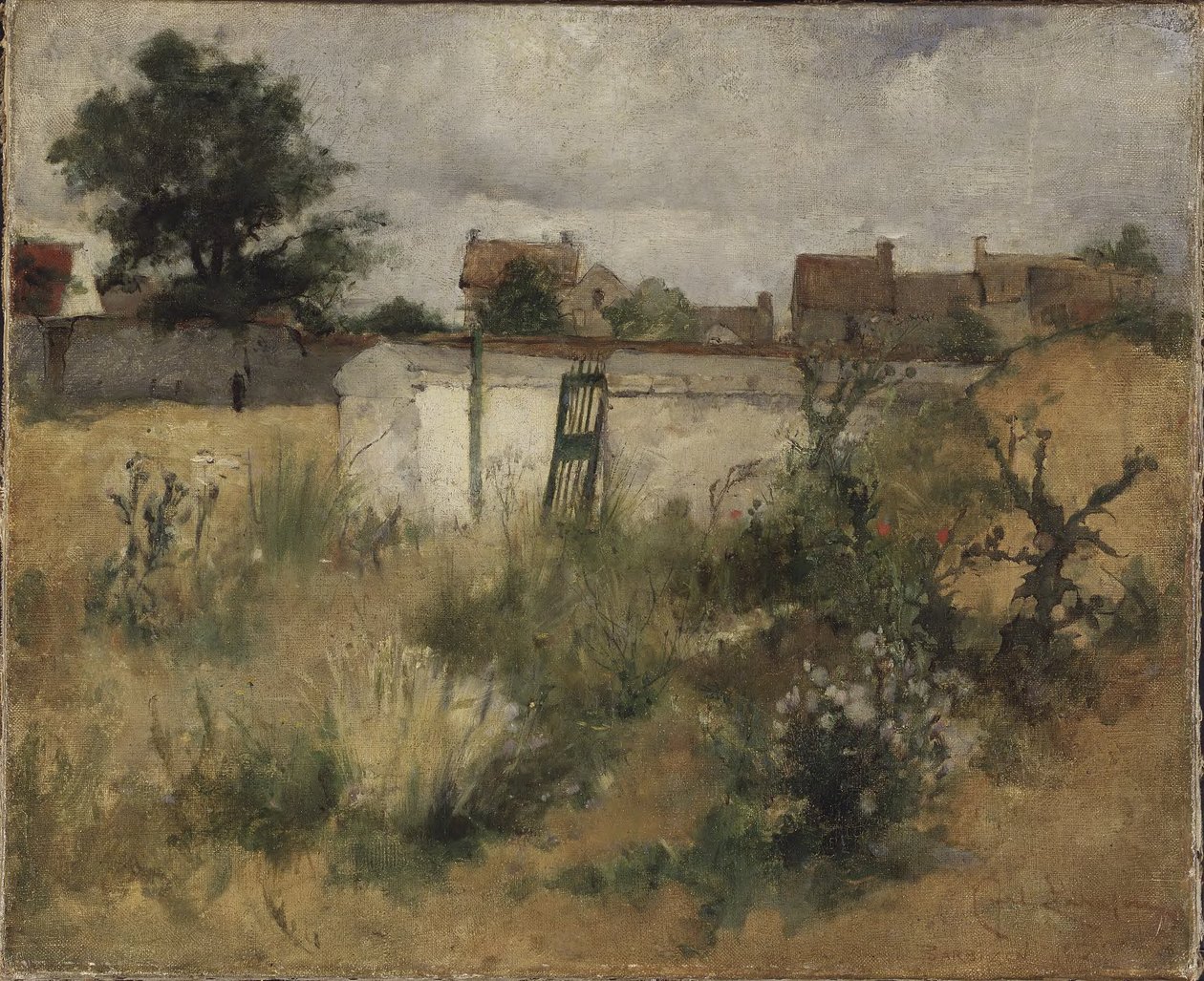 Landskapsstudie fra Barbizon av Carl Larsson