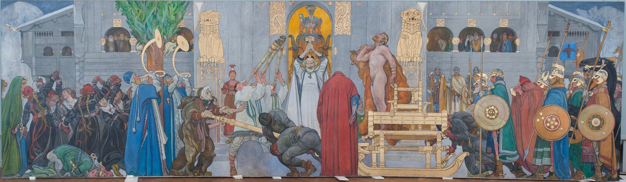Midtvinterblot av Carl Larsson