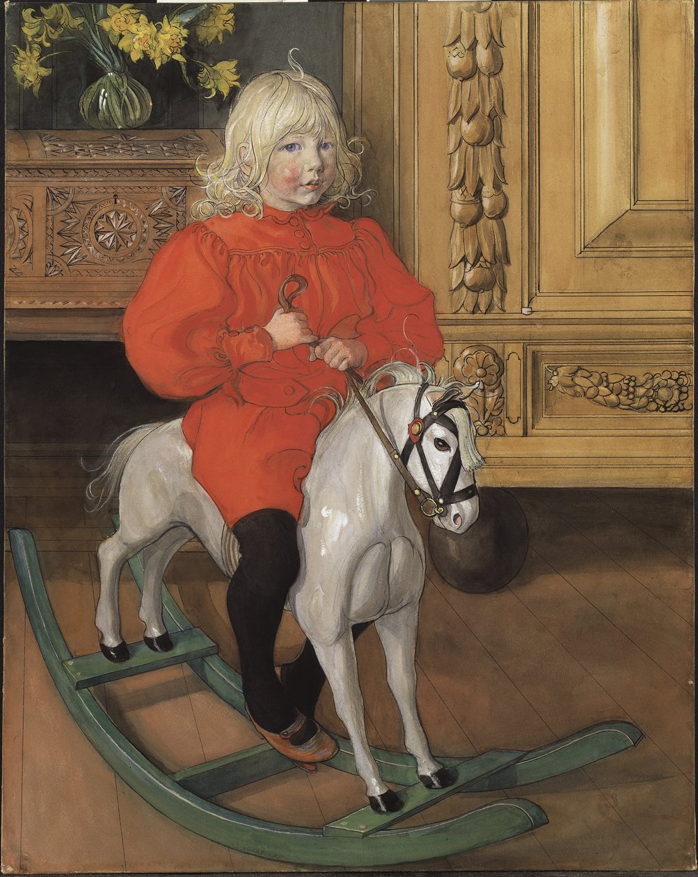 Dialekt, 1900 (toalett på papir) av Carl Larsson