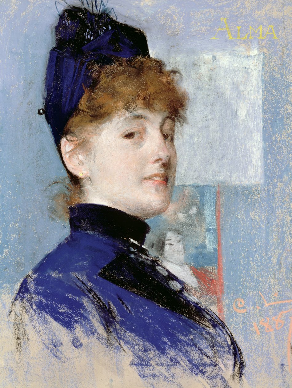 Portrett av Alma av Carl Larsson
