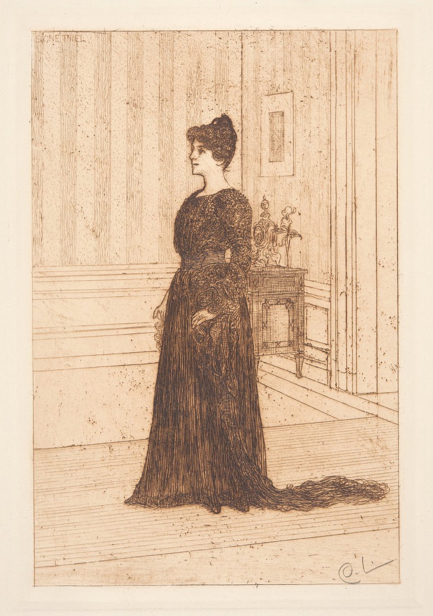 Signe Thiel av Carl Larsson