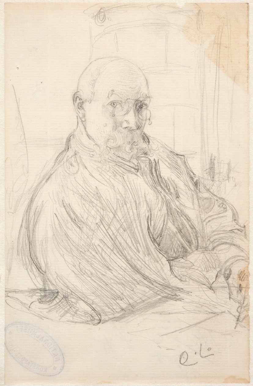 Selvportrett av Carl Larsson
