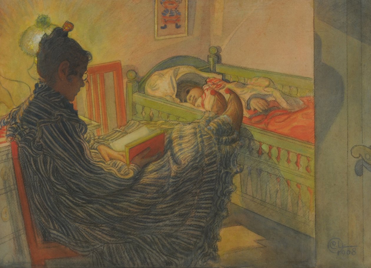 Såkalt syk av Carl Larsson