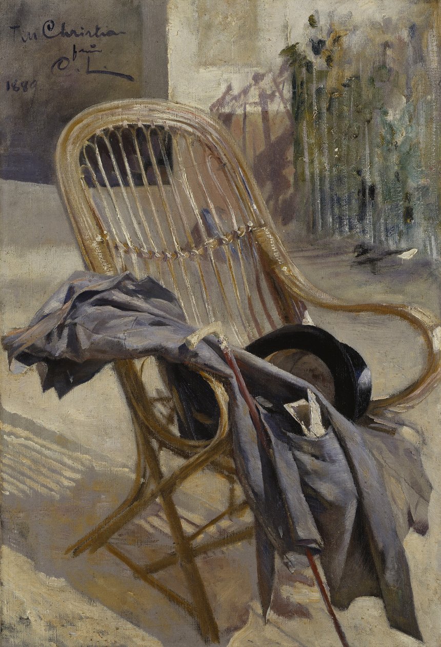 Studie for moderne kunst, 1888 av Carl Larsson