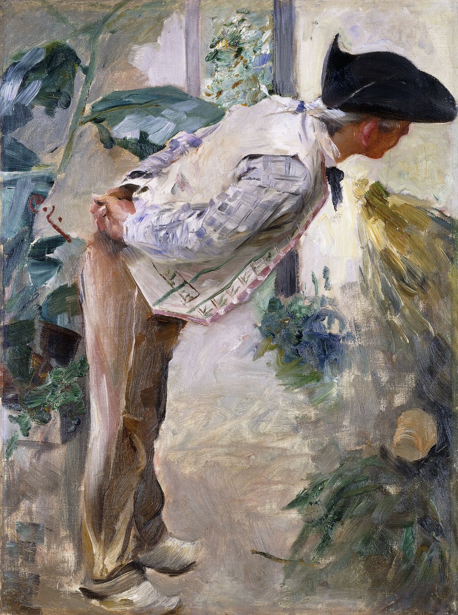 Gartneren; Tradgardsmastaren, 1883 av Carl Larsson
