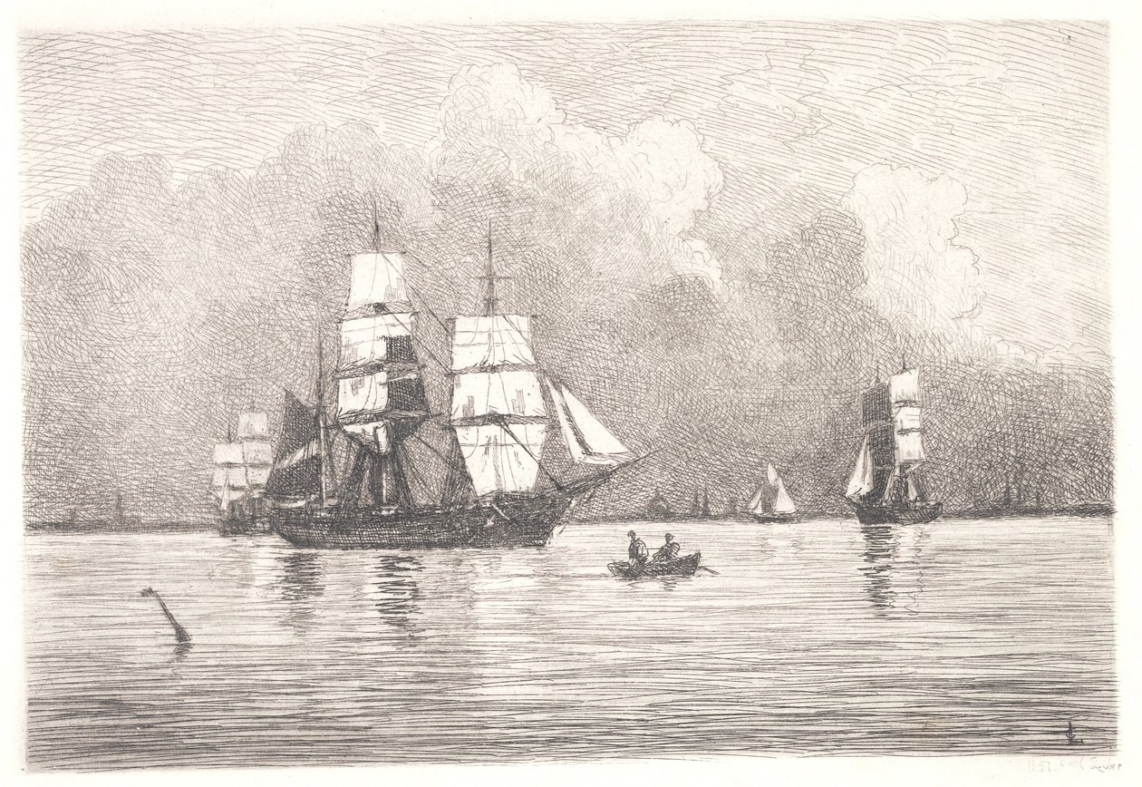 Fra Københavns Rhed av Carl Locher