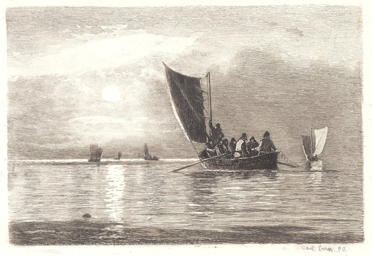Morgen på Skagen av Carl Locher