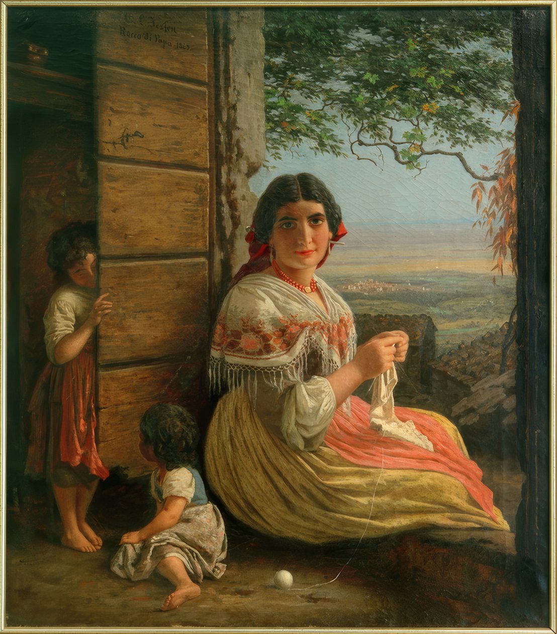 C.L.Jessen, strikkeitaliener av Carl Ludwig Jessen