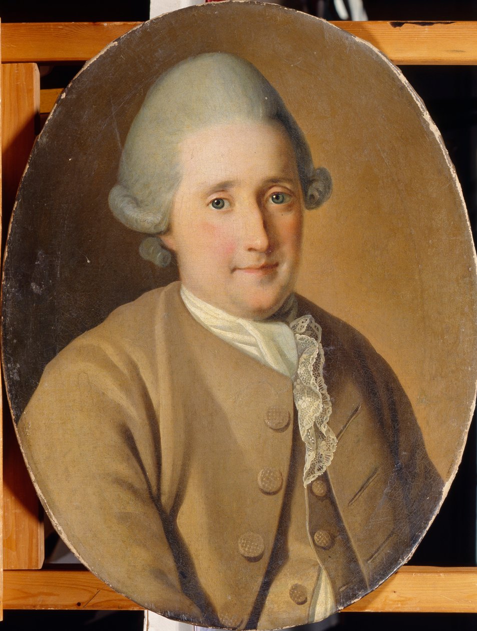 Portrett av Mikhail Gavrilovich Kozhukhov av Carl Ludwig Johann Christineck