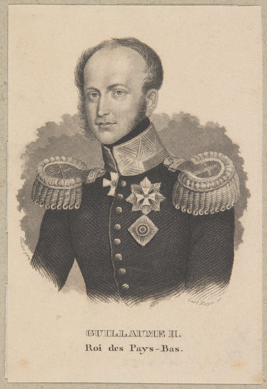 Vilhelm II, konge av Nederland av Carl Mayer