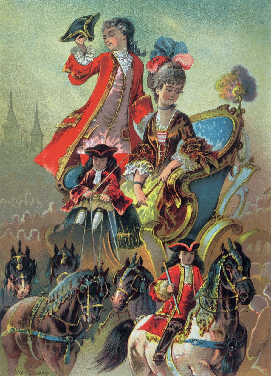In the Chariot, illustrasjon fra 