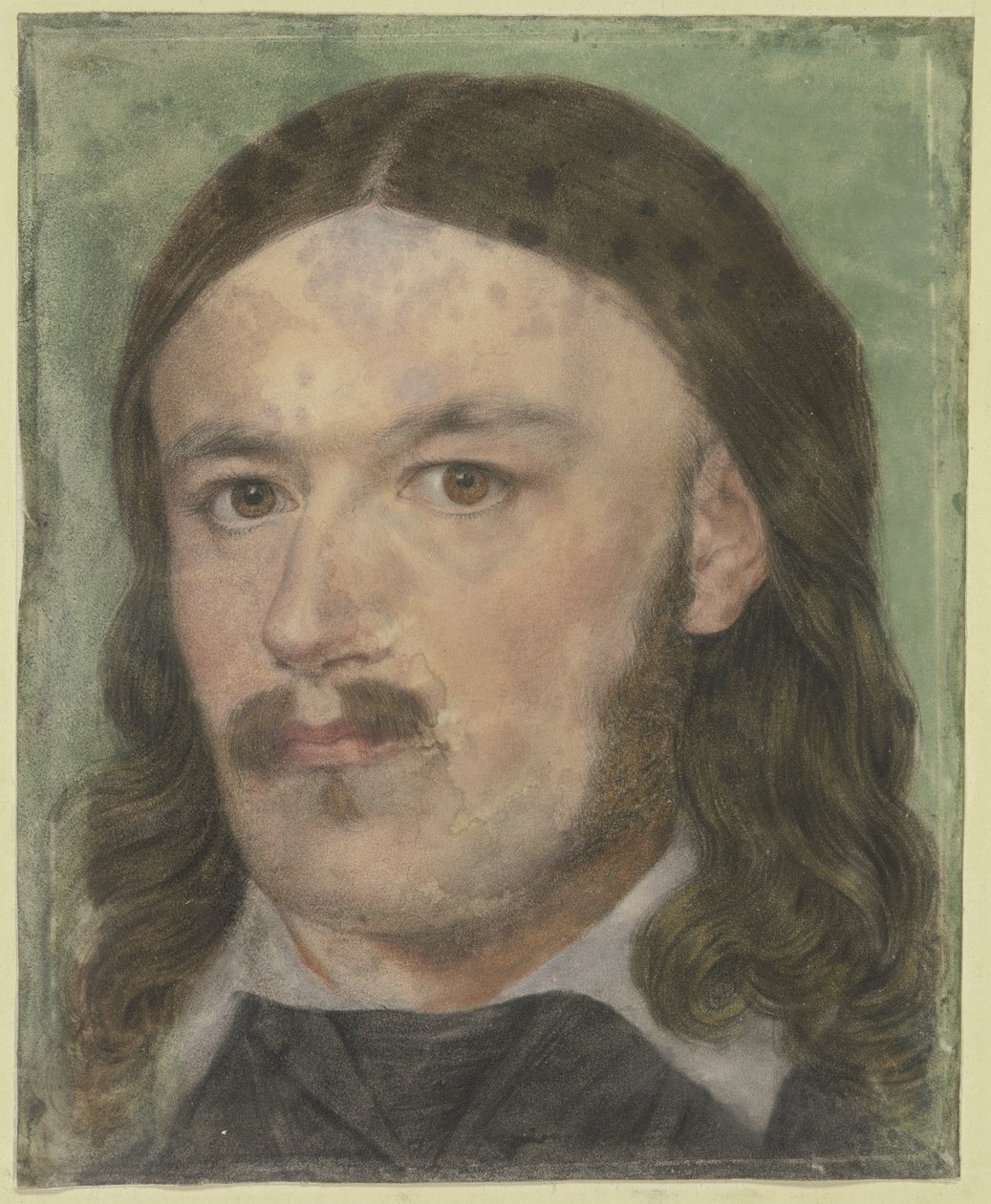Portrett av kobberstikkeren Carl Barth i gammeltysk drakt av Carl Philipp Fohr