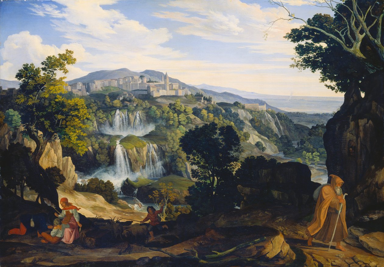 Fossene i Tivoli av Carl Philipp Fohr