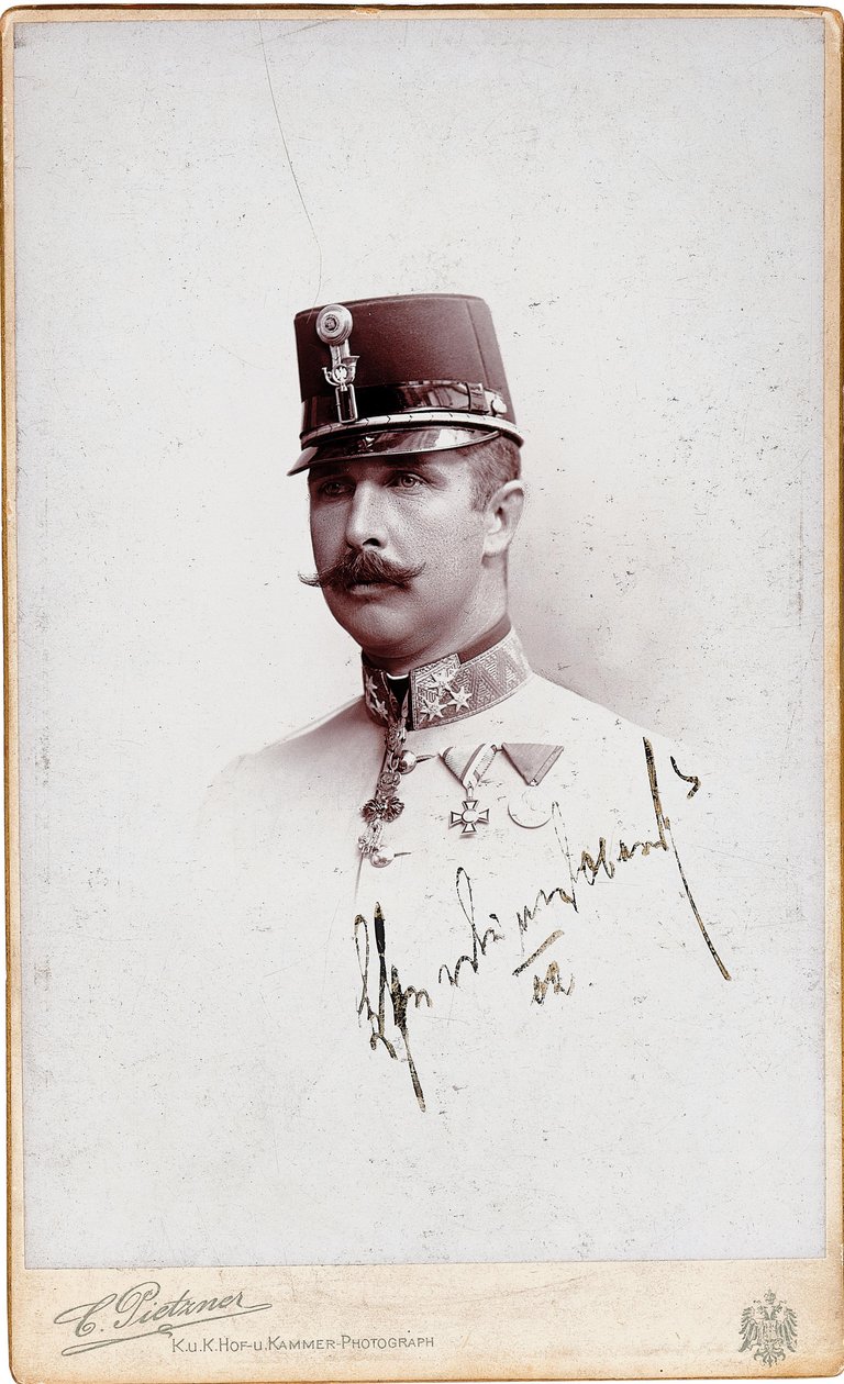 Erkehertug Franz Ferdinand av Østerrike, 1902. av Carl Pietzner