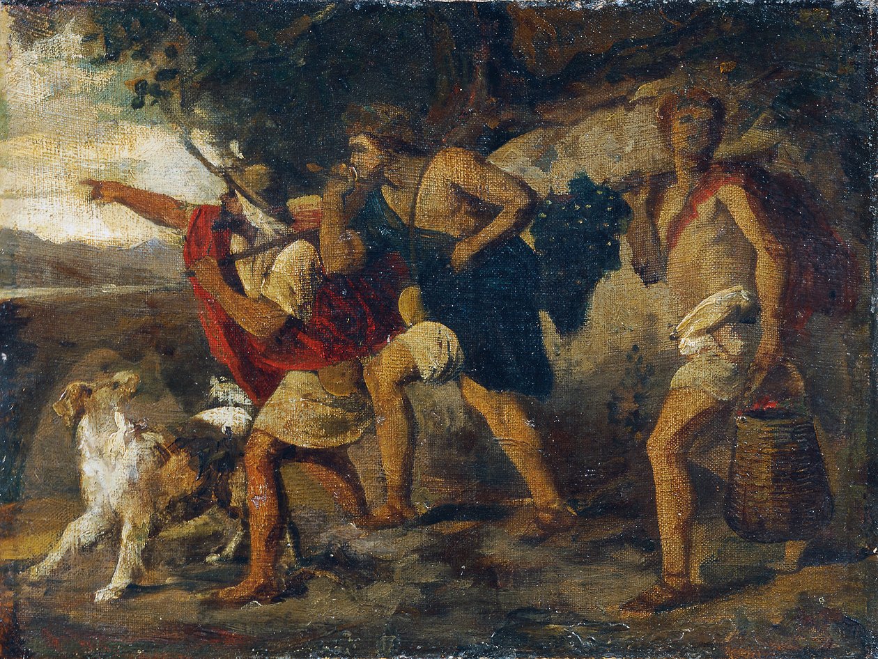 Speiderne med druen av Carl Rahl