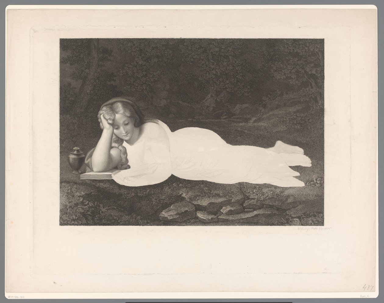 Leser Maria Magdalena av Carl Rahl
