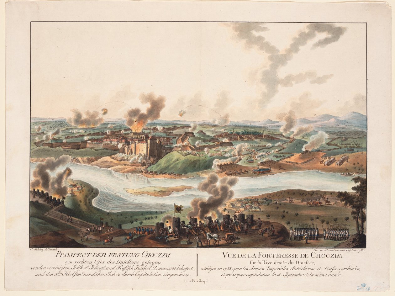 Beleiringen av Khotyn i 1788, 1788 av Carl Schuetz