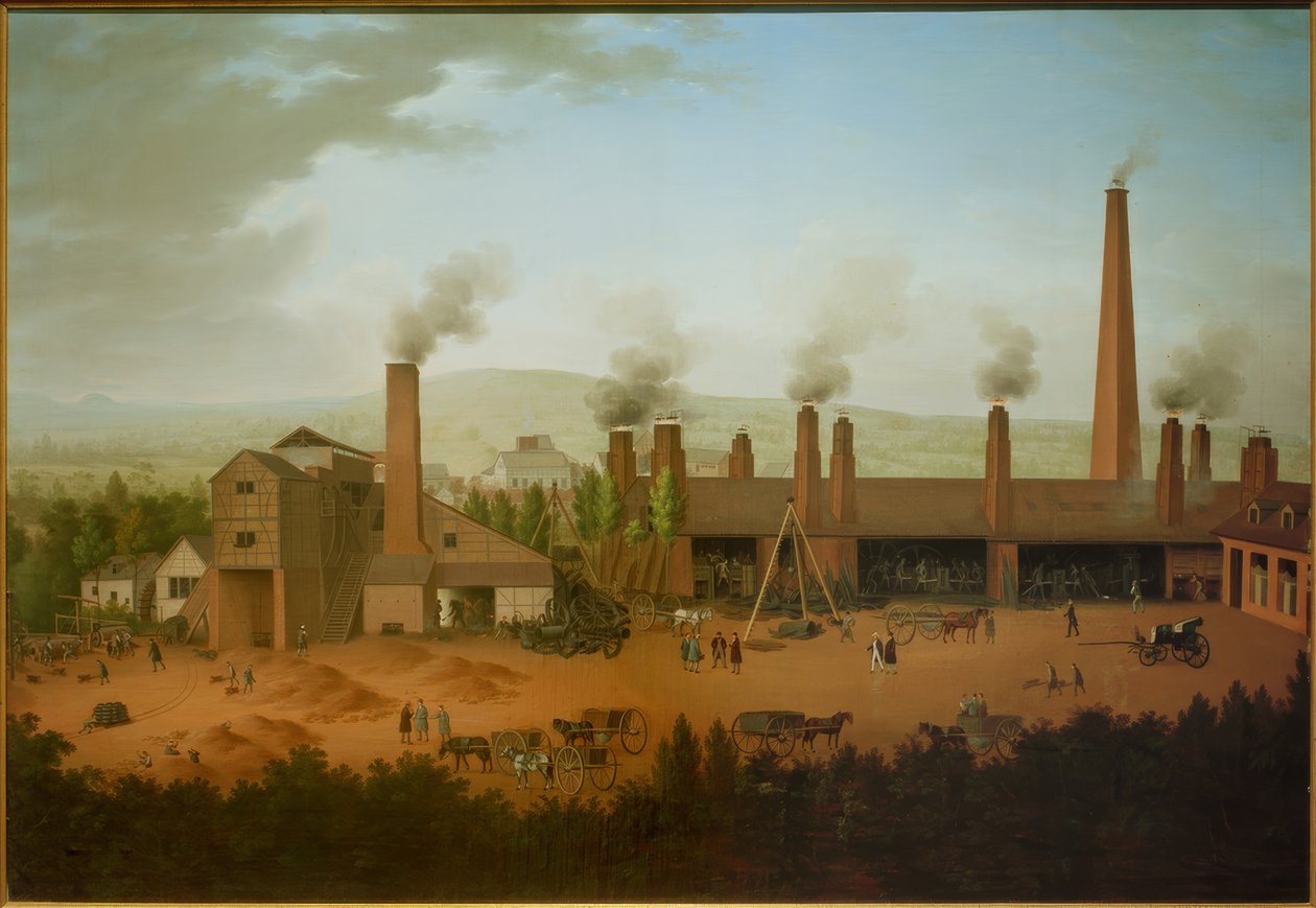 Valseverket Lendersdorf av Carl Schütz