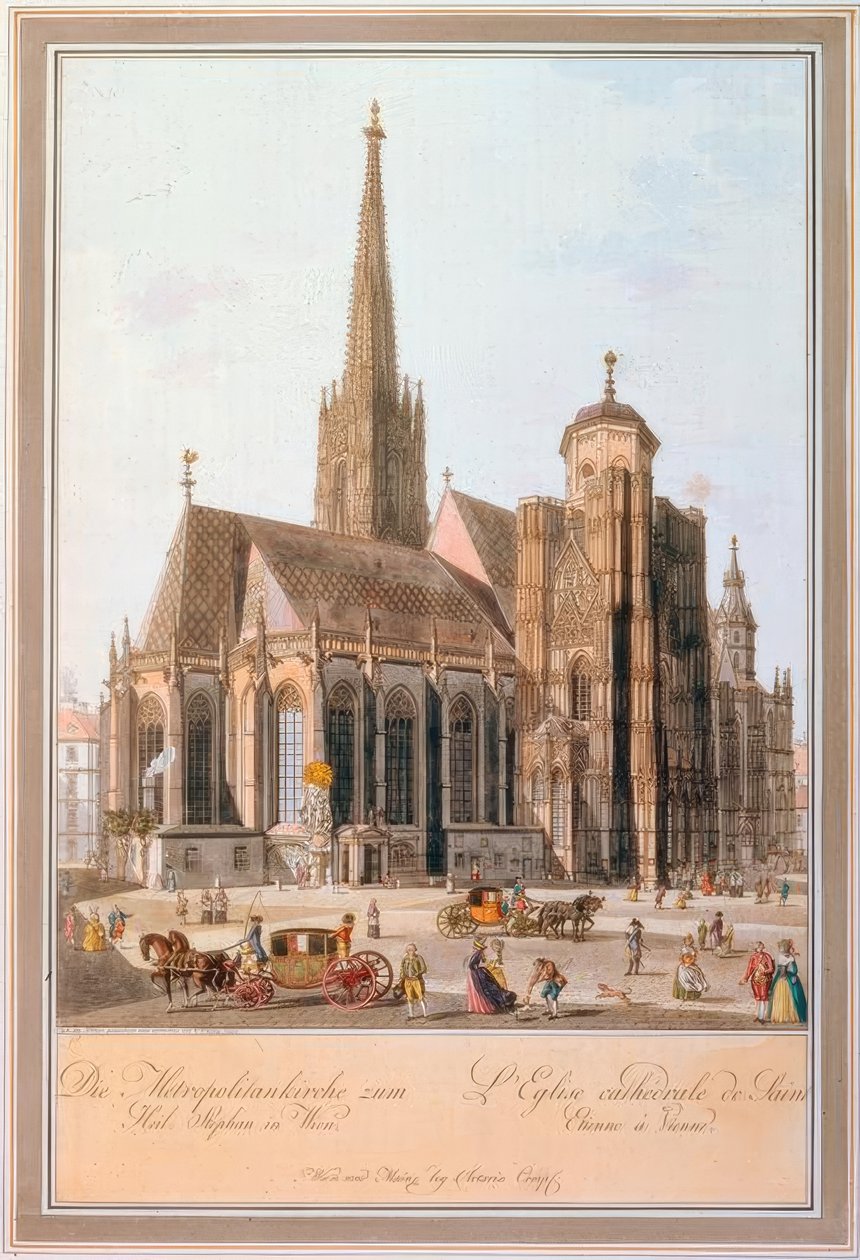 Metropolitan Church for Salvation. Stephan i Wien av Carl Schütz