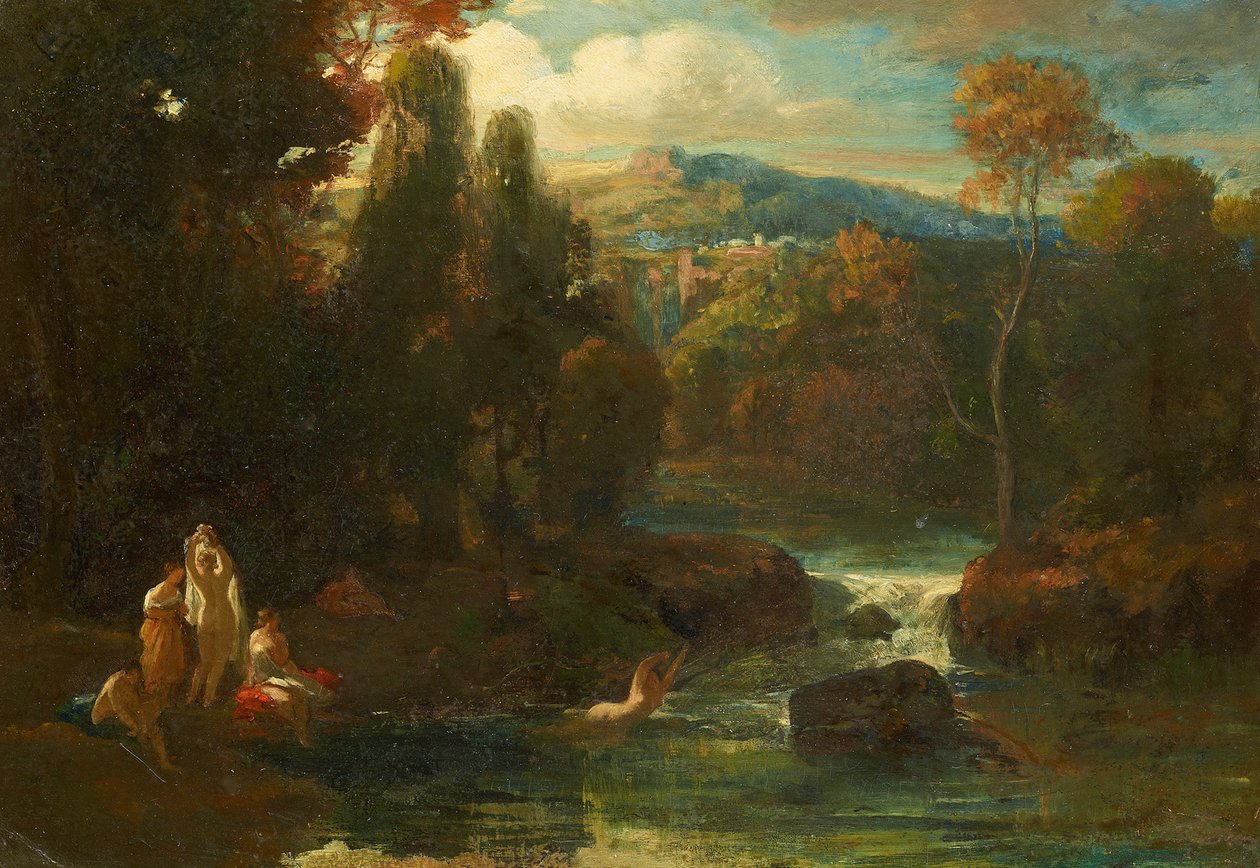 Badende kvinner av Carl Spitzweg