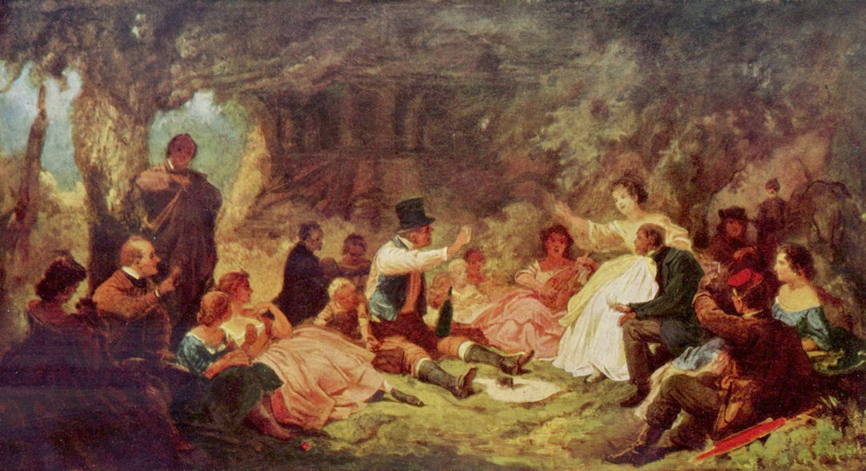 Piknik av Carl Spitzweg