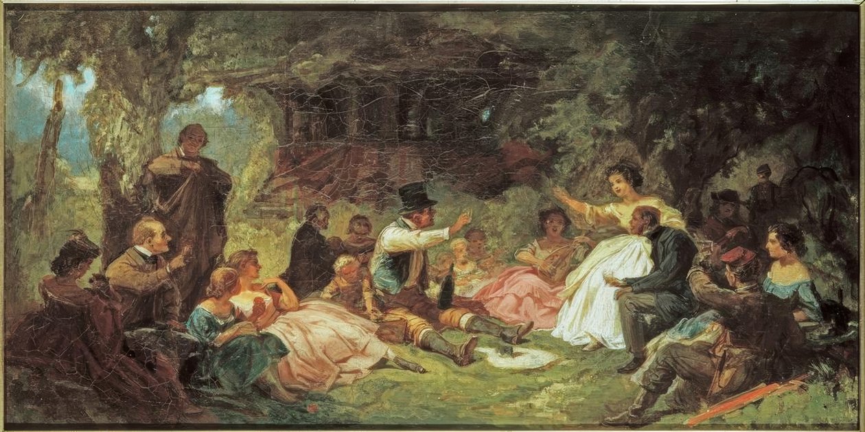 Pikniken av Carl Spitzweg