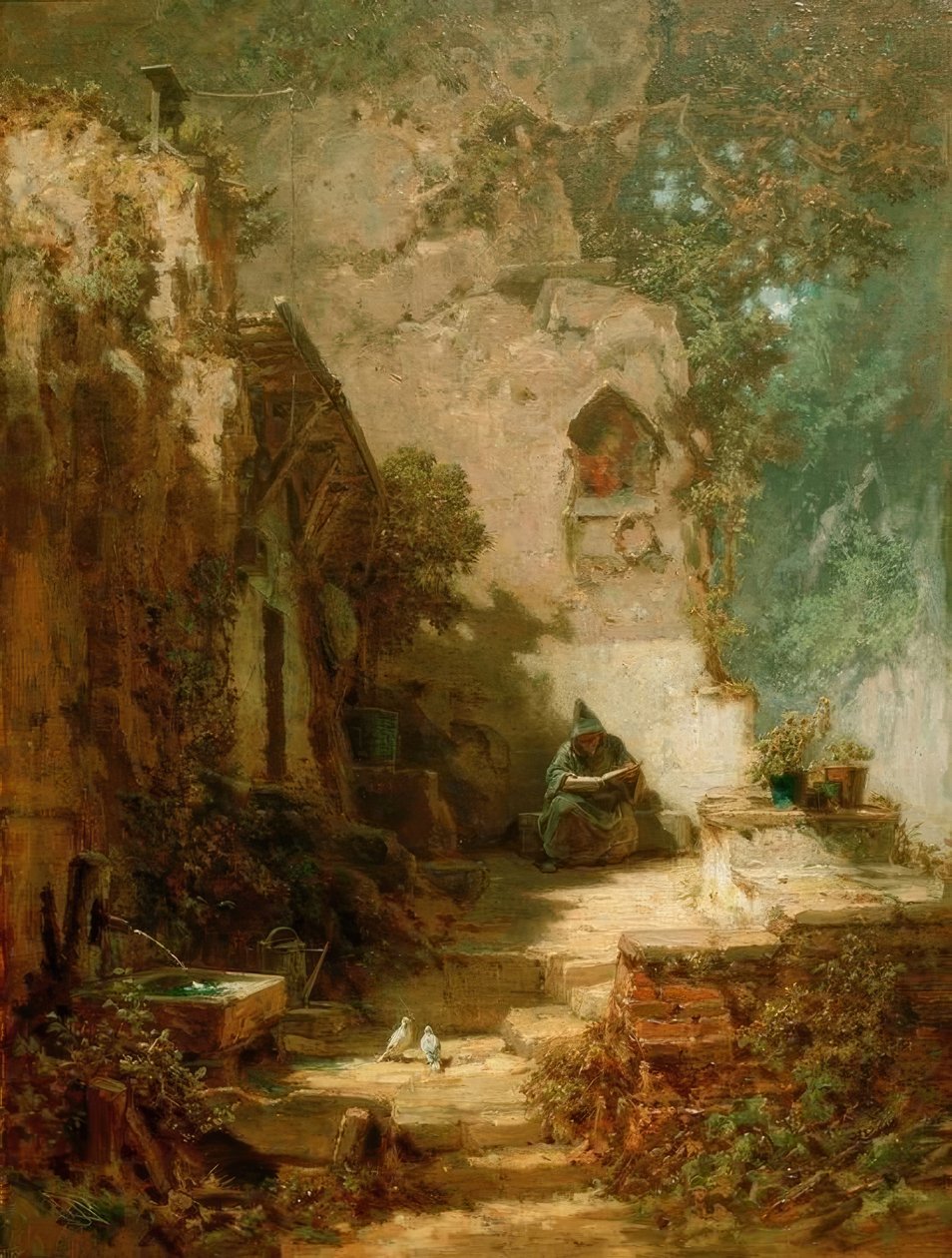 eneboeren av Carl Spitzweg