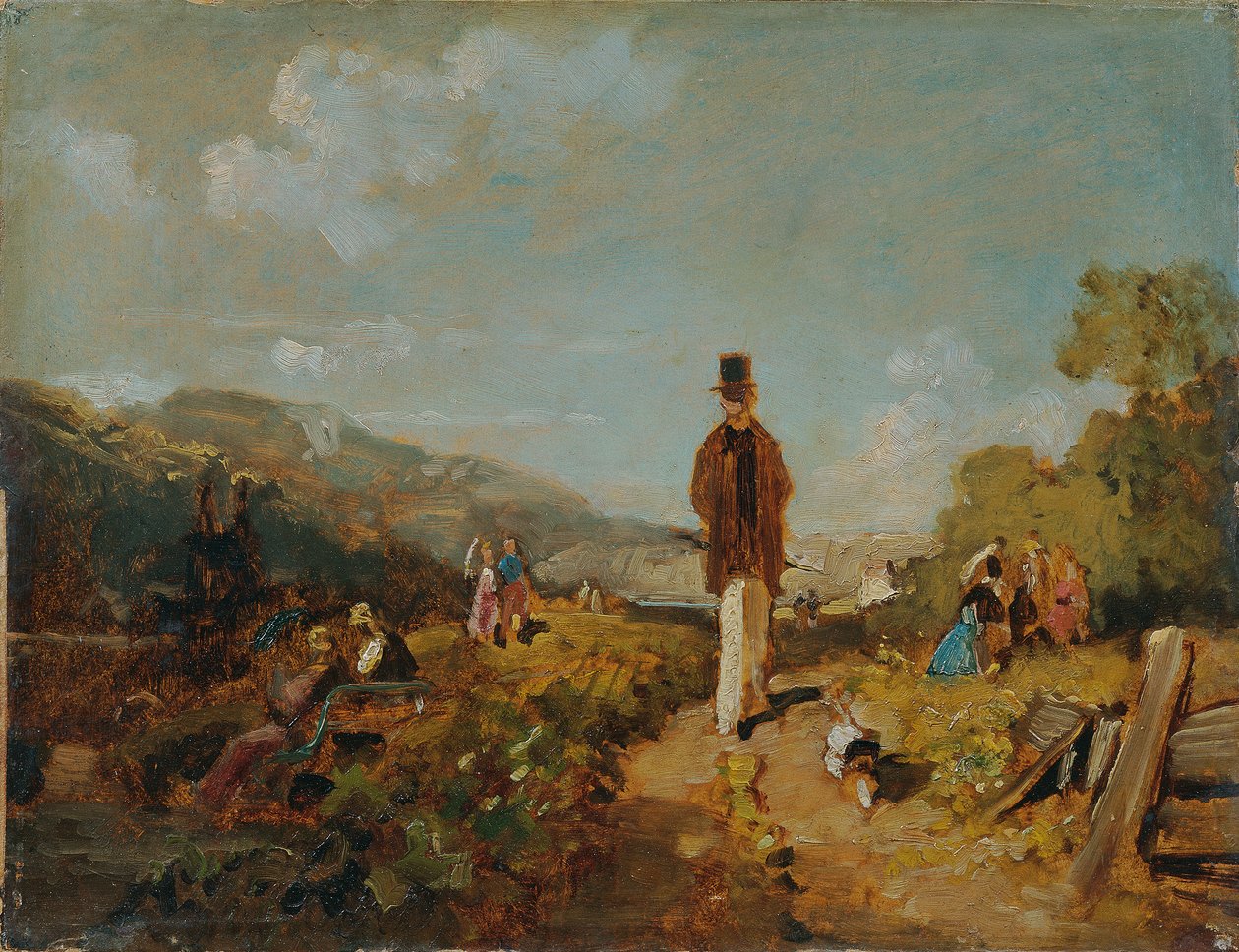 Der Hagestolz av Carl Spitzweg